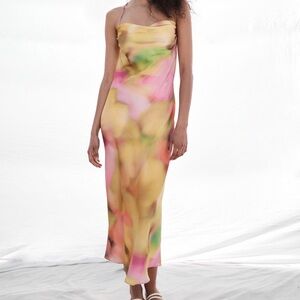 Zara Tie Dye Maxi dress